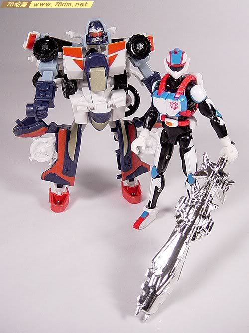 变形金刚Energon超能量争夺战玩具 Perceptor 感知器