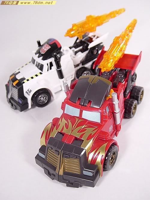 变形金刚Energon超能量争夺战玩具 Rodimus 补天士