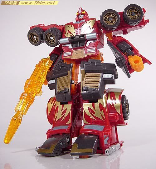 变形金刚Energon超能量争夺战玩具 Rodimus 补天士