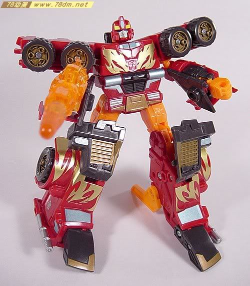 变形金刚Energon超能量争夺战玩具 Rodimus 补天士