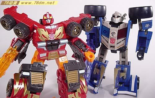 变形金刚Energon超能量争夺战玩具 Rodimus 补天士