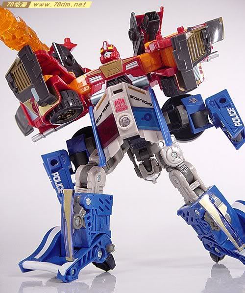 变形金刚Energon超能量争夺战玩具 Rodimus 补天士