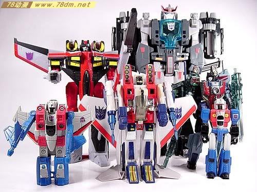 变形金刚Energon超能量争夺战玩具 Starscream 红蜘蛛