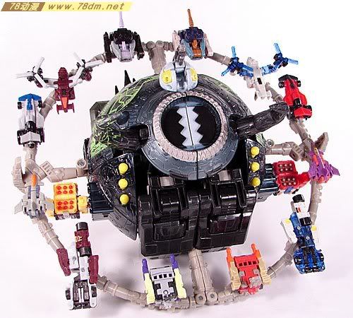 变形金刚Energon超能量争夺战玩具 Unicron 宇宙大帝