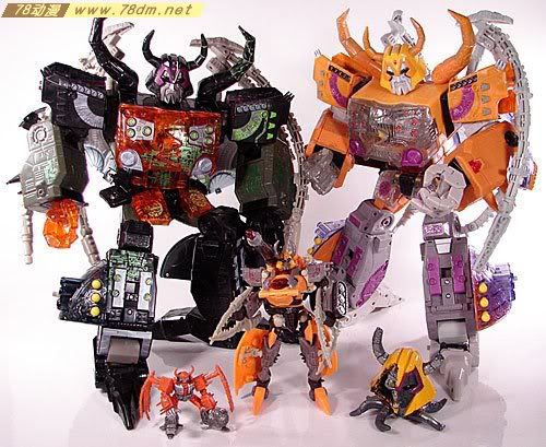 变形金刚Energon超能量争夺战玩具 Unicron 宇宙大帝