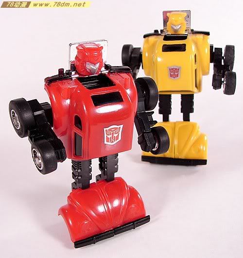 变形金刚G1玩具 大黄蜂(红)