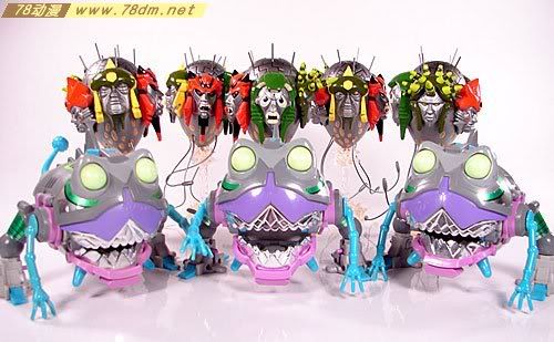 变形金刚G1玩具 Quintessons五面怪