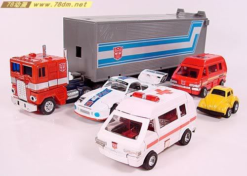 变形金刚G1玩具 Ramchet救护车