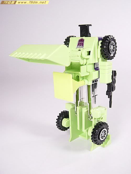 变形金刚G1玩具 Scrapper铲土机
