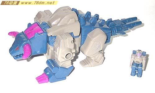 G1变形金刚头领战士玩具 Horri-Bull魔牛/Kerb路石