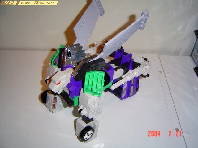 G1变形金刚头领战士玩具 Sixshot六面兽