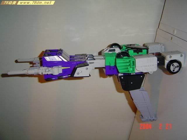 G1变形金刚头领战士玩具 Sixshot六面兽