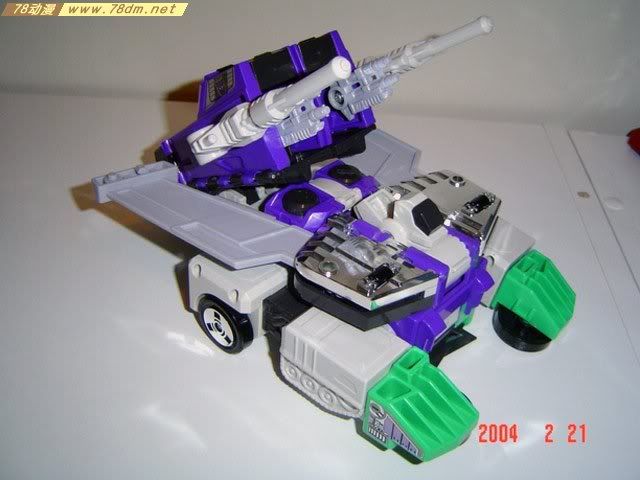 G1变形金刚头领战士玩具 Sixshot六面兽