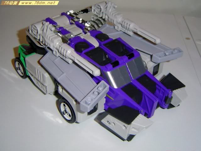 G1变形金刚头领战士玩具 Sixshot六面兽