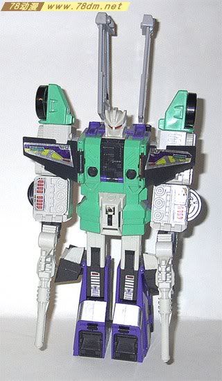 G1变形金刚头领战士玩具 Sixshot六面兽