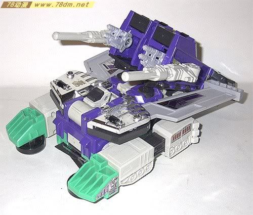 G1变形金刚头领战士玩具 Sixshot六面兽