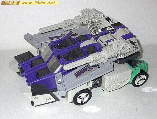 G1变形金刚头领战士玩具 Sixshot六面兽