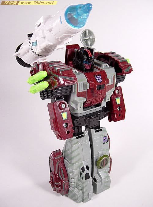 变形金刚机器战争系列玩具 Soundwave 声波