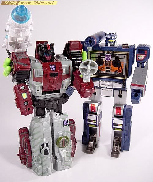 变形金刚机器战争系列玩具 Soundwave 声波