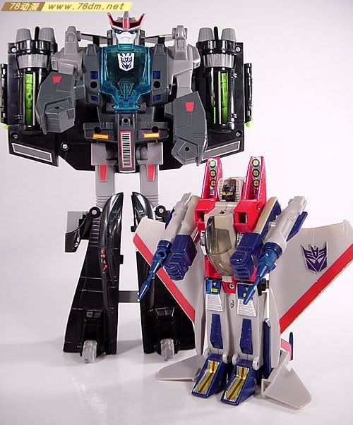 变形金刚机器战争系列玩具 Starscream 红蜘蛛