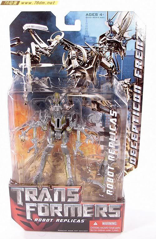 变形金刚真人版电影玩具 Authentic Action Figure 真迹可动人偶 Frenzy 迷乱