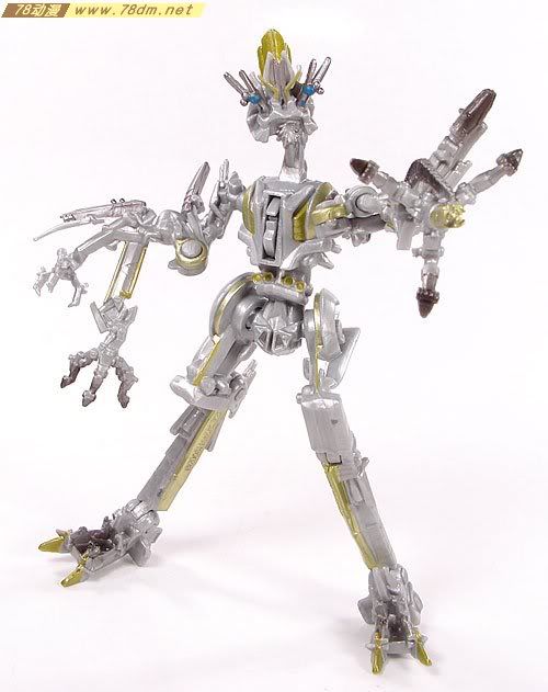变形金刚真人版电影玩具 Authentic Action Figure 真迹可动人偶 Frenzy 迷乱