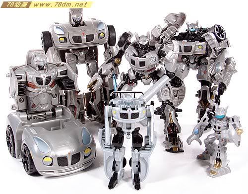 变形金刚真人版电影玩具 Authentic Action Figure 真迹可动人偶 Autobot Jazz 爵士