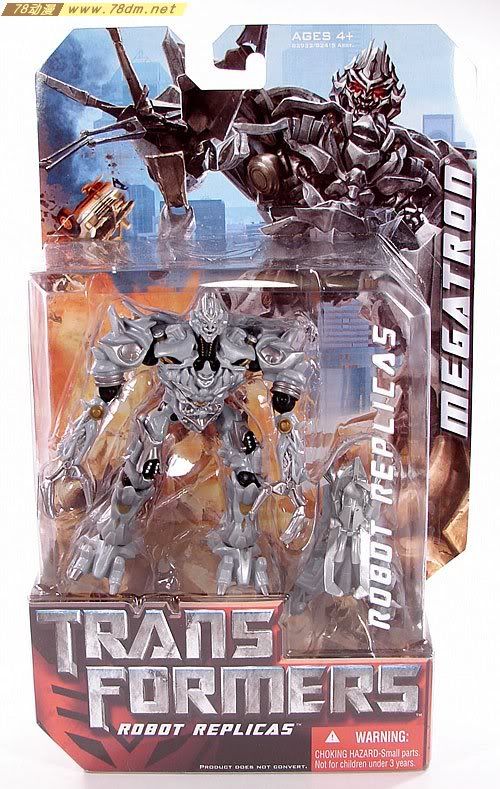 变形金刚真人版电影玩具 Authentic Action Figure 真迹可动人偶 Megatron 威震天