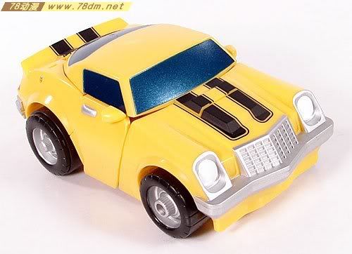 变形金刚真人版电影玩具 Cyber Slammers 电子腾跃系列  Bumblebee 大黄蜂74版