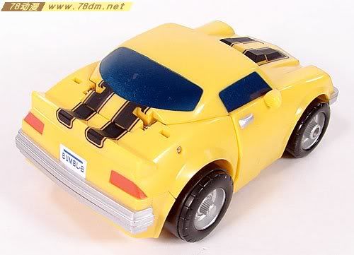 变形金刚真人版电影玩具 Cyber Slammers 电子腾跃系列  Bumblebee 大黄蜂74版