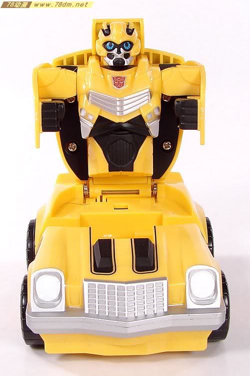 变形金刚真人版电影玩具 Cyber Slammers 电子腾跃系列  Bumblebee 大黄蜂74版