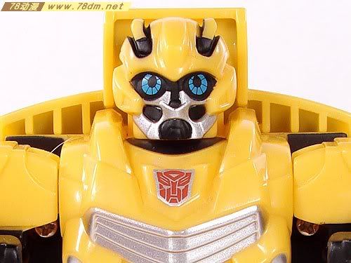 变形金刚真人版电影玩具 Cyber Slammers 电子腾跃系列  Bumblebee 大黄蜂74版