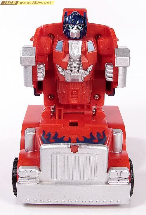 变形金刚真人版电影玩具 Cyber Slammers 电子腾跃系列 Optimus Prime 擎天柱