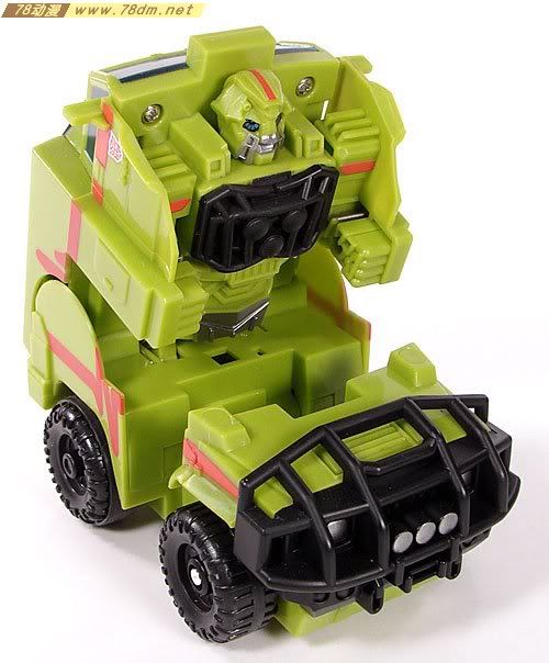 变形金刚真人版电影玩具 Cyber Slammers 电子腾跃系列 Autobot Ratchet 力捷