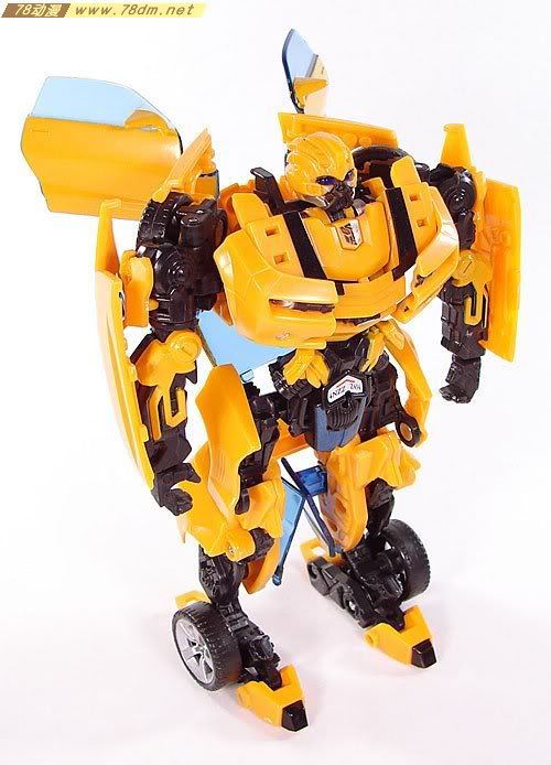 变形金刚真人版电影玩具 Deluxe 加强级 Bumblebee 大黄蜂08版