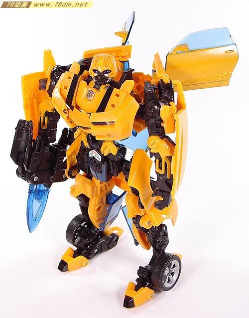 变形金刚真人版电影玩具 Deluxe 加强级 Bumblebee 大黄蜂08版