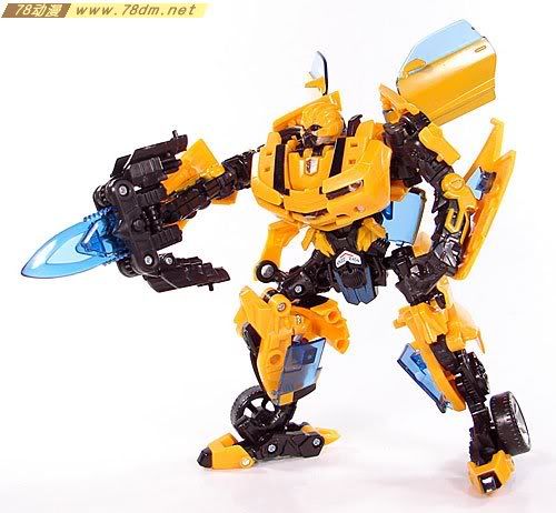 变形金刚真人版电影玩具 Deluxe 加强级 Bumblebee 大黄蜂08版