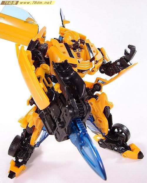 变形金刚真人版电影玩具 Deluxe 加强级 Bumblebee 大黄蜂08版