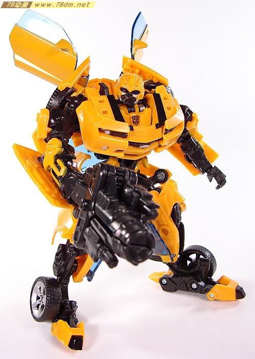 变形金刚真人版电影玩具 Deluxe 加强级 Bumblebee 大黄蜂08版