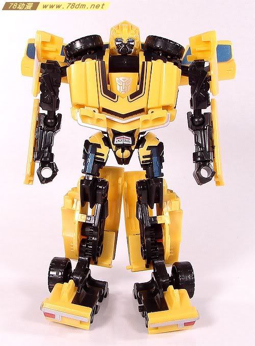 变形金刚真人版电影玩具 Deluxe 加强级 Bumblebee 大黄蜂74版