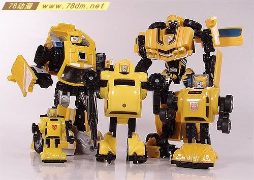 变形金刚真人版电影玩具 Deluxe 加强级 Bumblebee 大黄蜂74版
