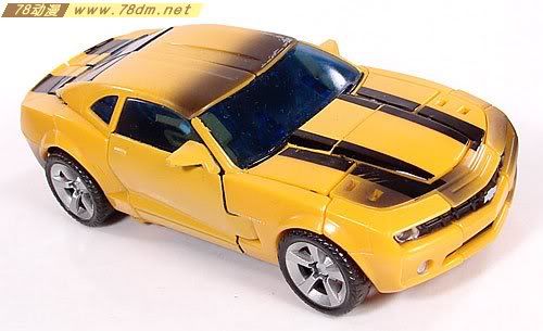 变形金刚真人版电影玩具 Deluxe 加强级 Bumblebee 大黄蜂08版(战损)