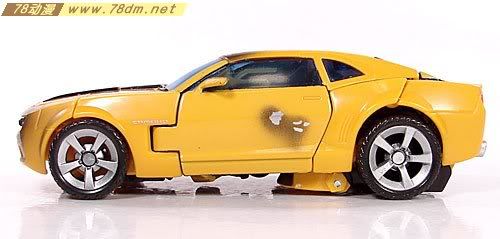 变形金刚真人版电影玩具 Deluxe 加强级 Bumblebee 大黄蜂08版(战损)