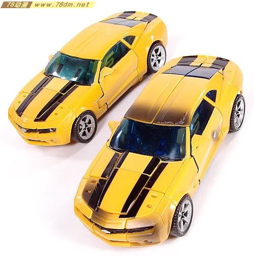 变形金刚真人版电影玩具 Deluxe 加强级 Bumblebee 大黄蜂08版(战损)