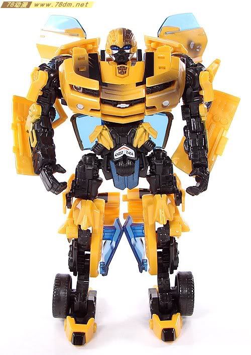 变形金刚真人版电影玩具 Deluxe 加强级 Bumblebee 大黄蜂08版(战损)