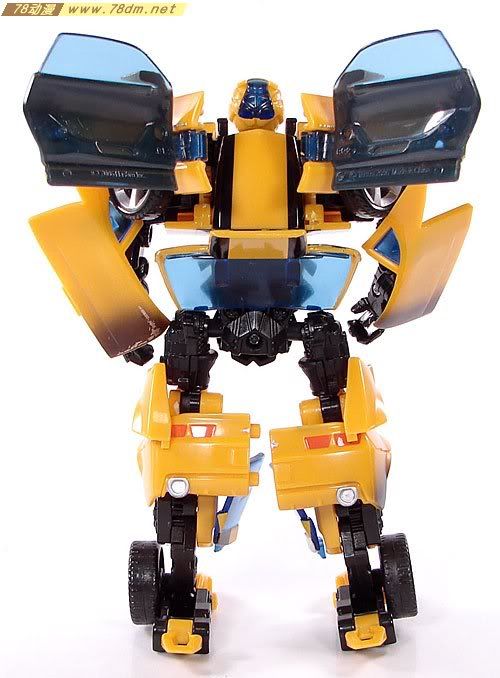 变形金刚真人版电影玩具 Deluxe 加强级 Bumblebee 大黄蜂08版(战损)