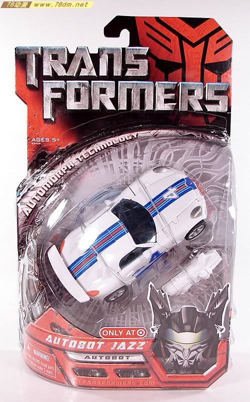 变形金刚真人版电影玩具 Deluxe 加强级 G1 Autobot Jazz 爵士