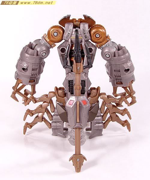 变形金刚真人版电影玩具 deluxe 加强级 scorponok 毒蝎(萨克巨人)