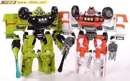 变形金刚真人版电影玩具 FAB 版 Ratchet G1色救护车
