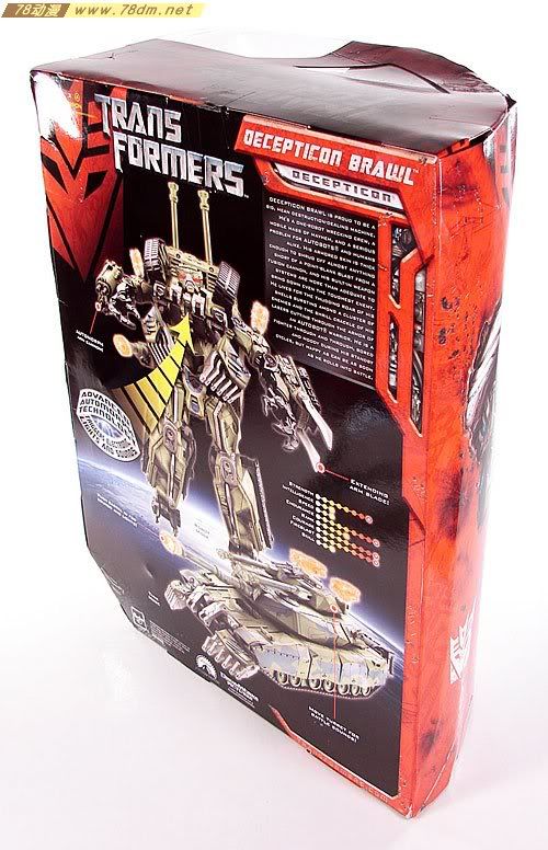 变形金刚真人版电影玩具 Leader 领袖级 Decepticon Brawl 吵闹